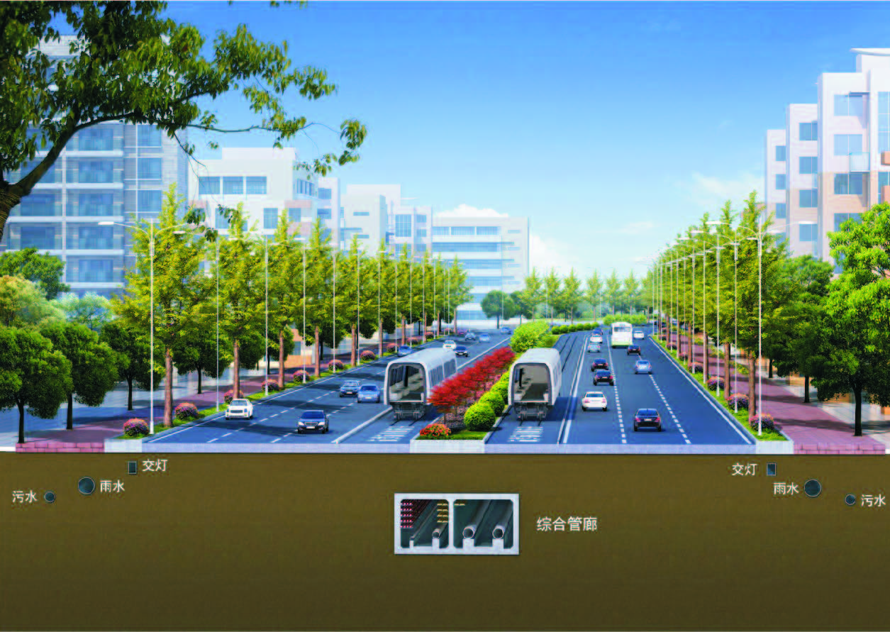 長(zhǎng)沙市梧桐路綜合管廊工程